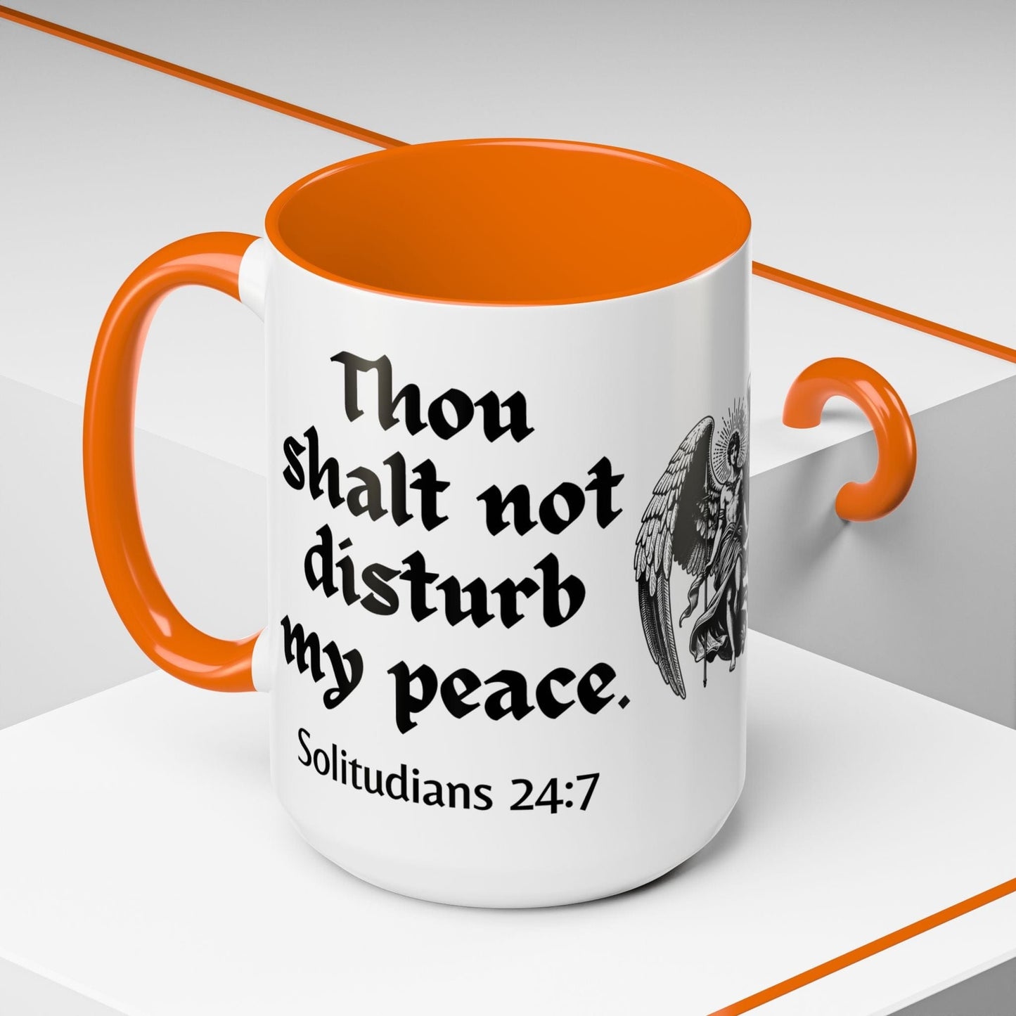 Thou Shalt Not Disturb My Peace Mug