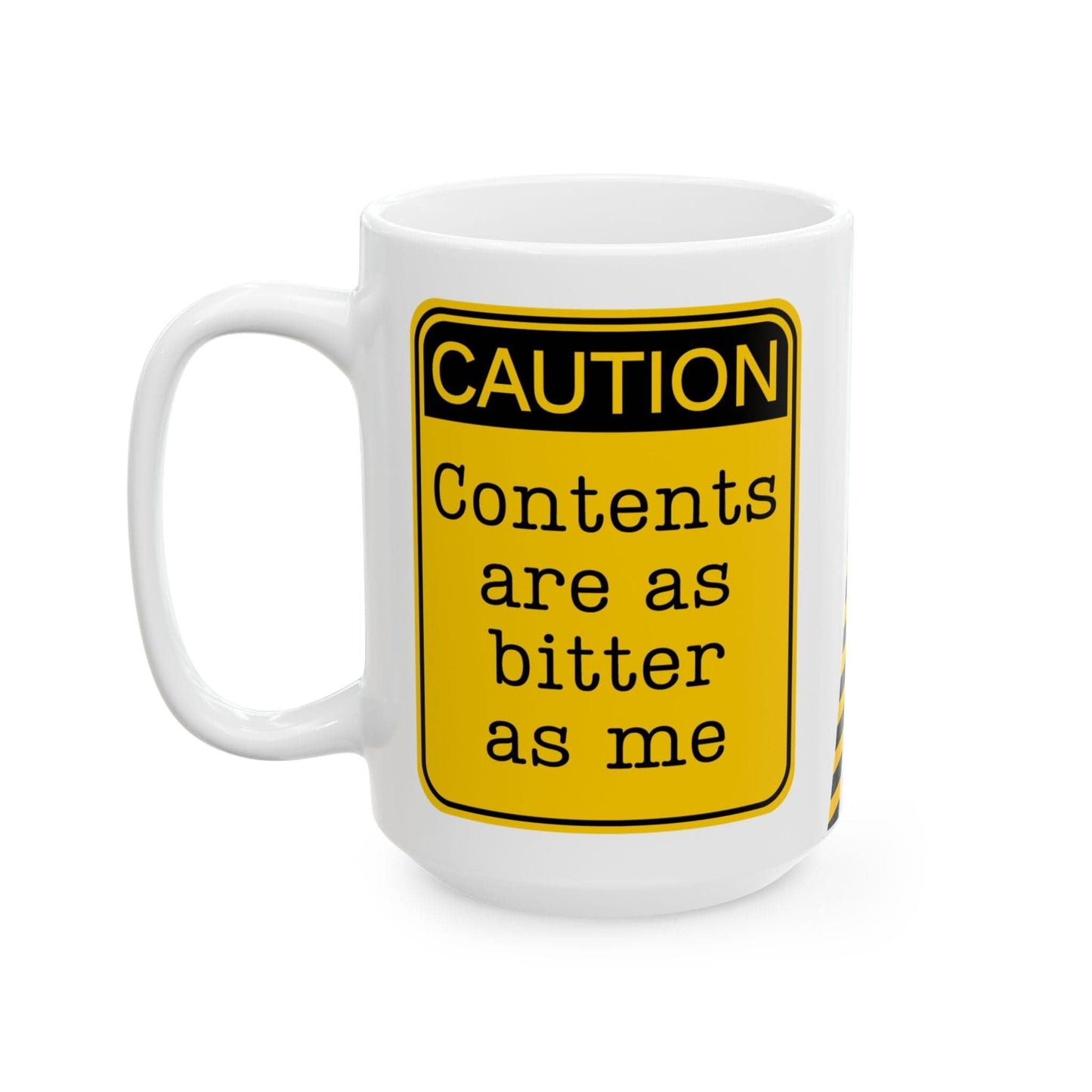 Caution: Bitter Contents Mug