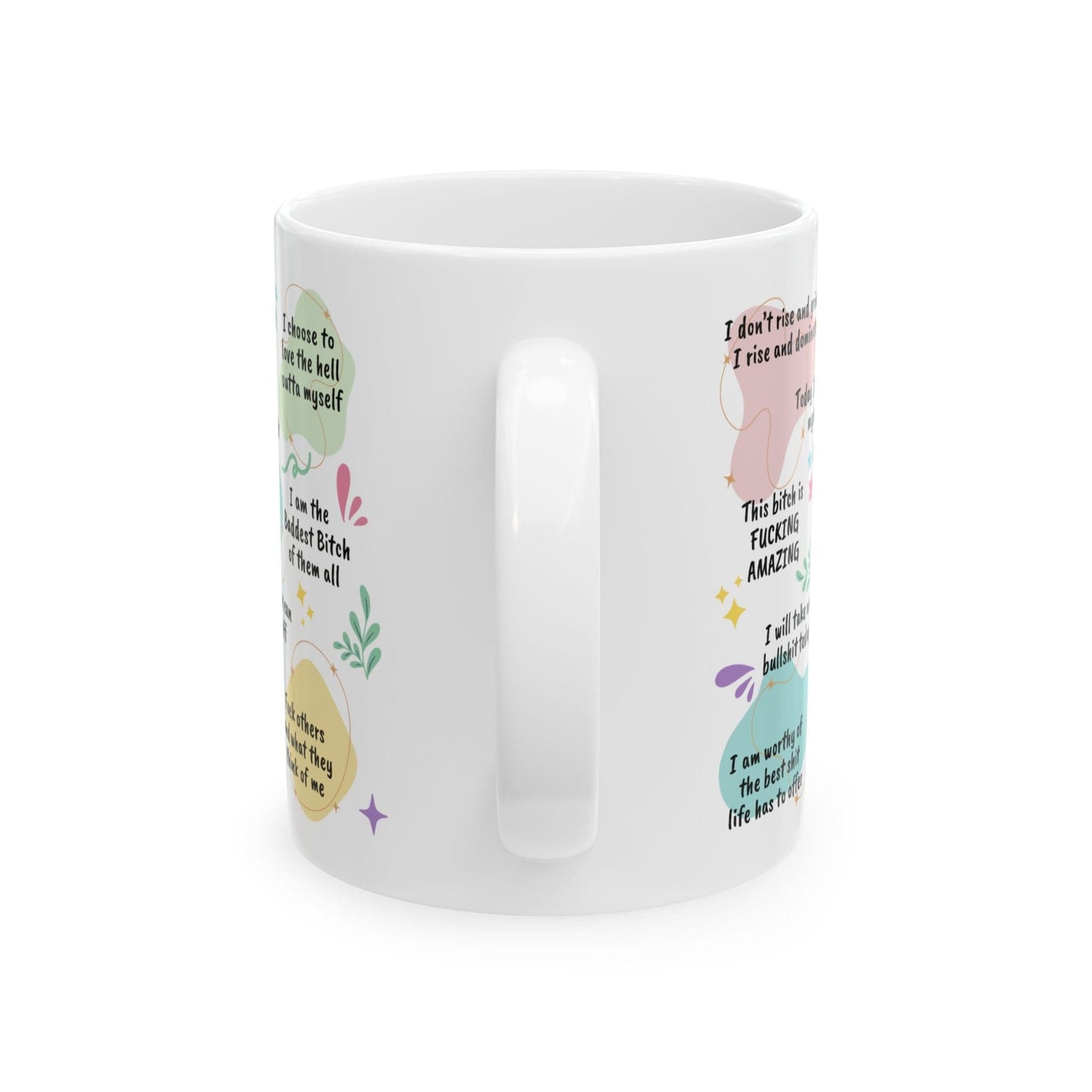 Personalized Bad Bitch Affirmations Mug