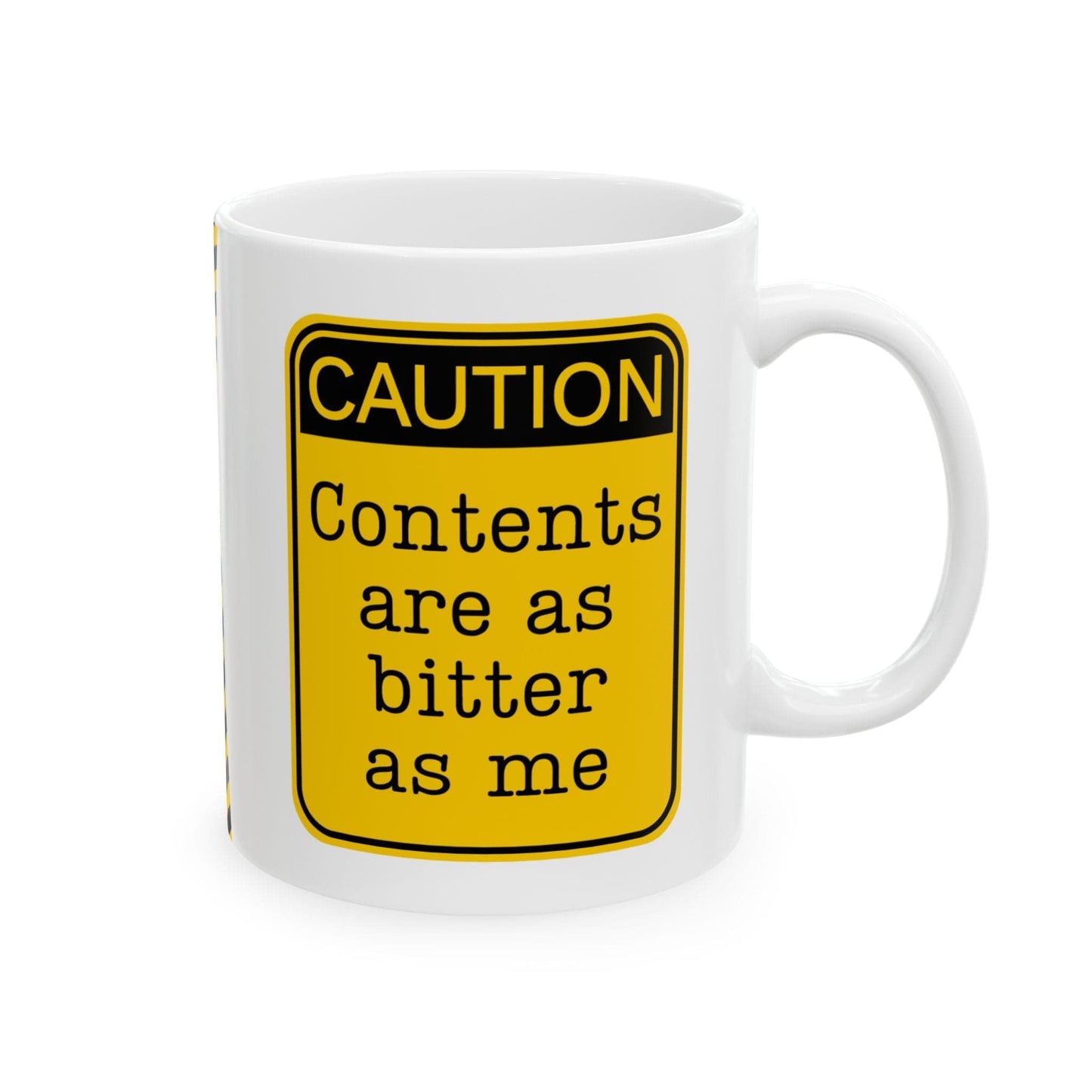 Caution: Bitter Contents Mug
