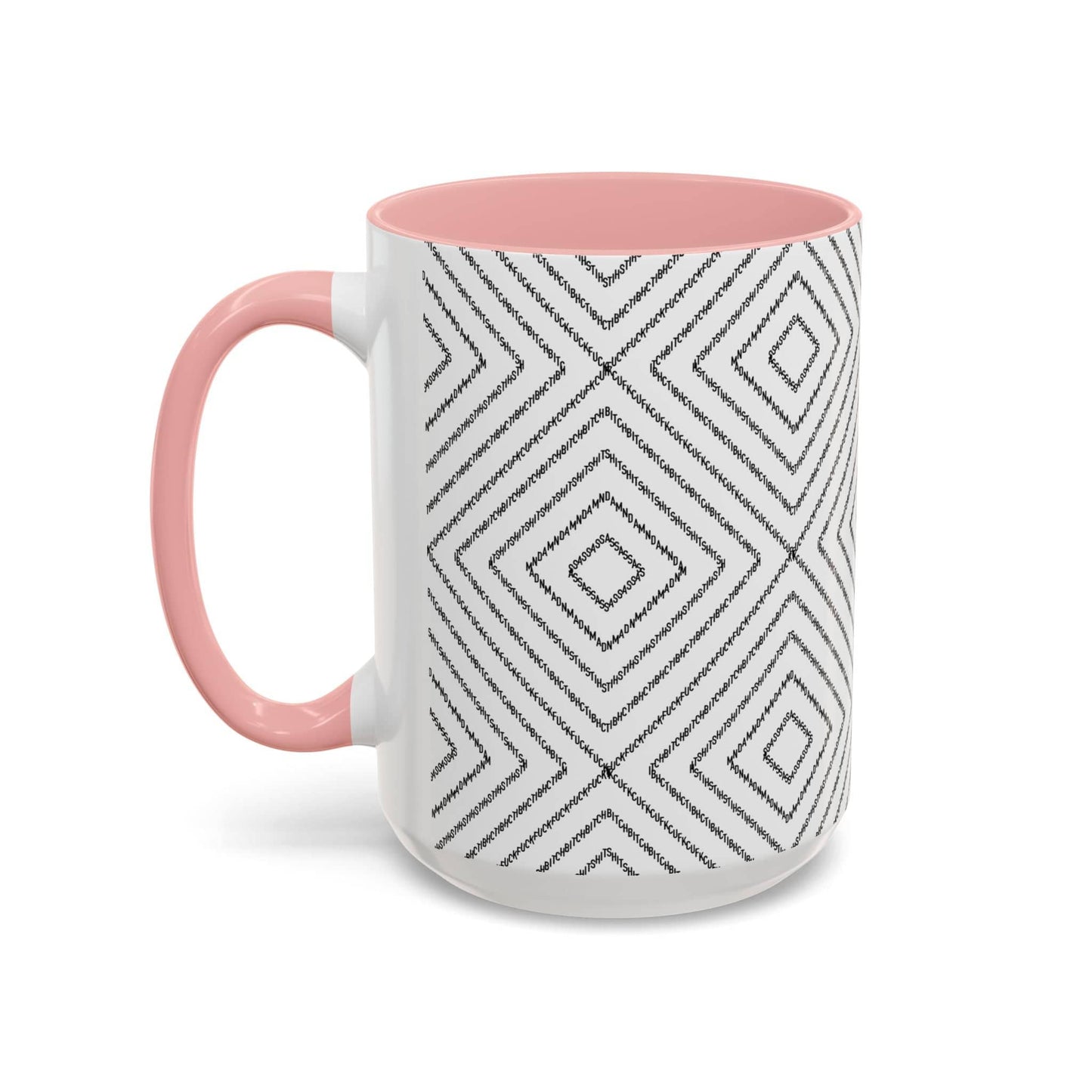 Subtle Profanity Pattern Mug
