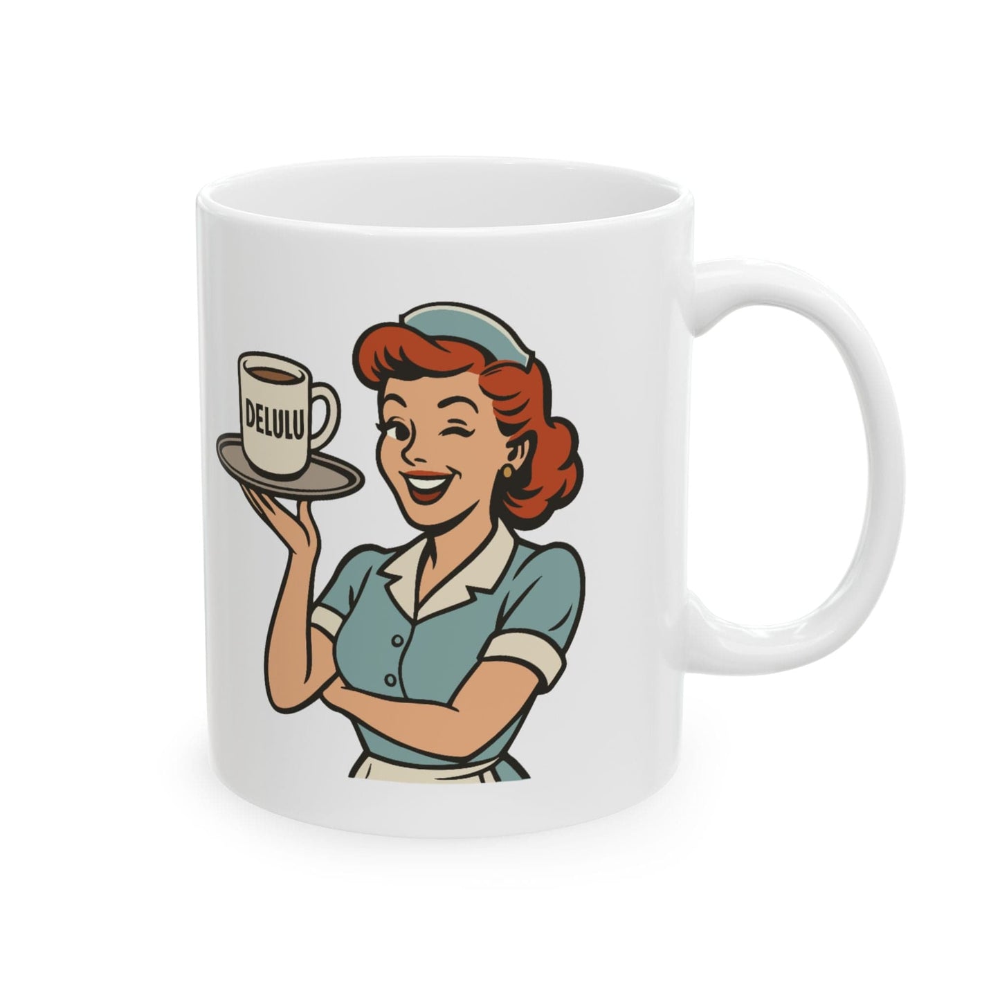 Fresh Delusion Served Daily Mug