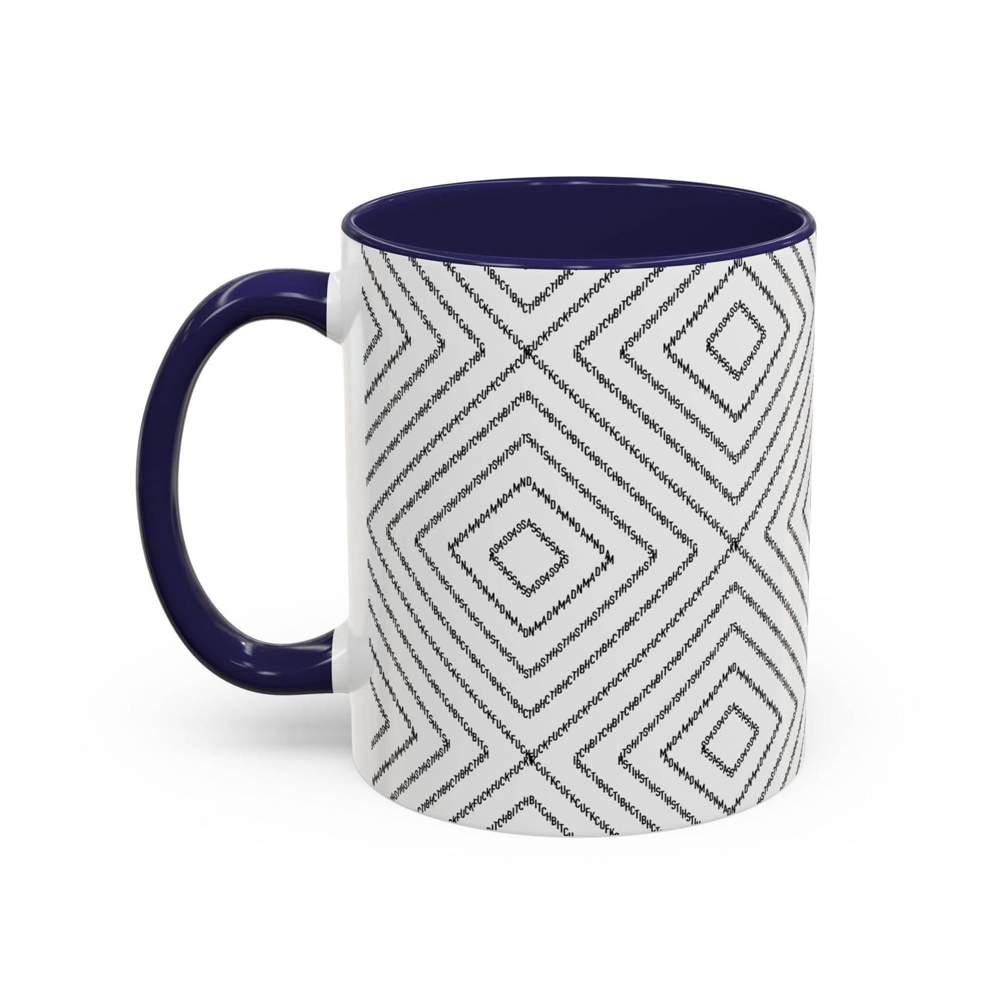 Subtle Profanity Pattern Mug