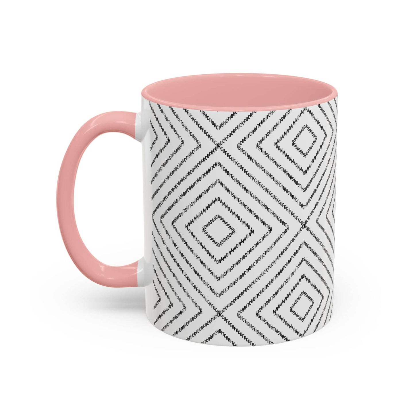 Subtle Profanity Pattern Mug