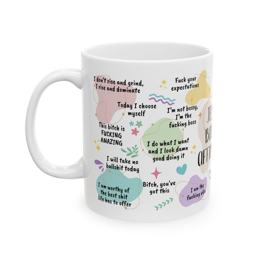 Personalized Bad Bitch Affirmations Mug
