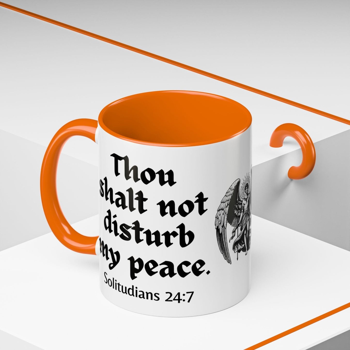 Thou Shalt Not Disturb My Peace Mug