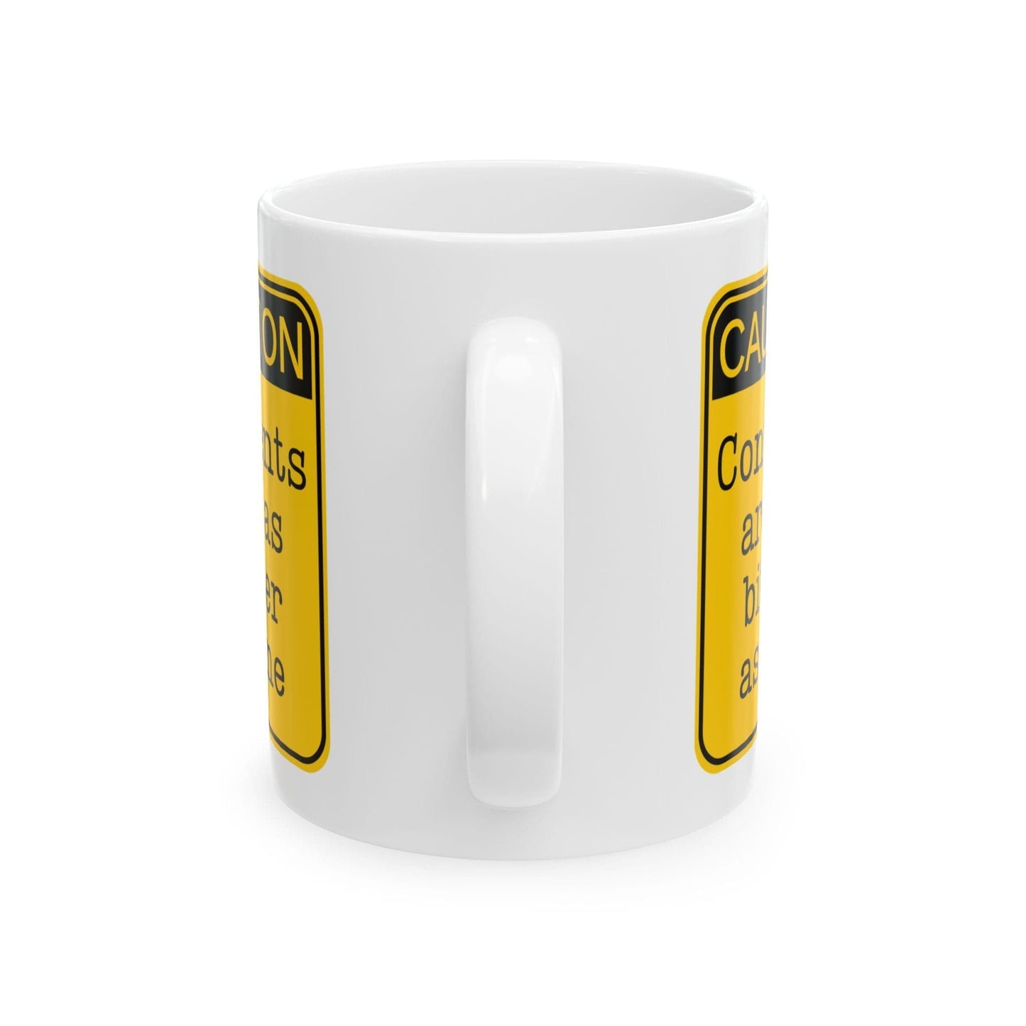 Caution: Bitter Contents Mug