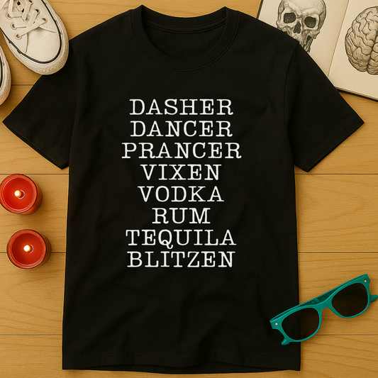 Tipsy The Red-Nosed Reindeer T-Shirt