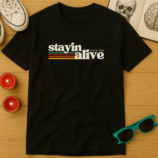 Personalized Stayin' Alive T-Shirt