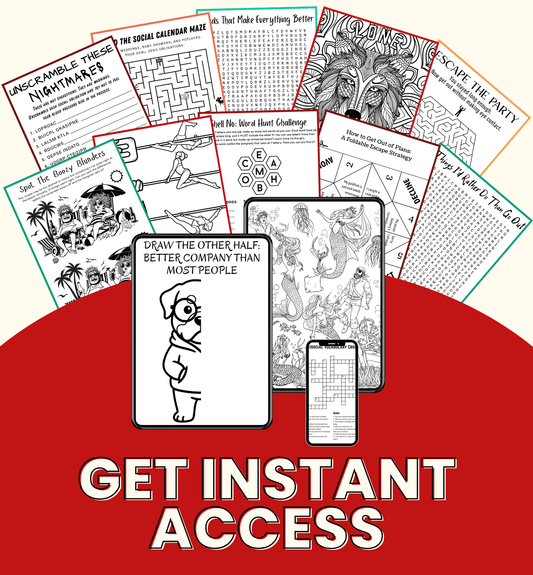 An Activity Book for People Who'd Rather Be Alone