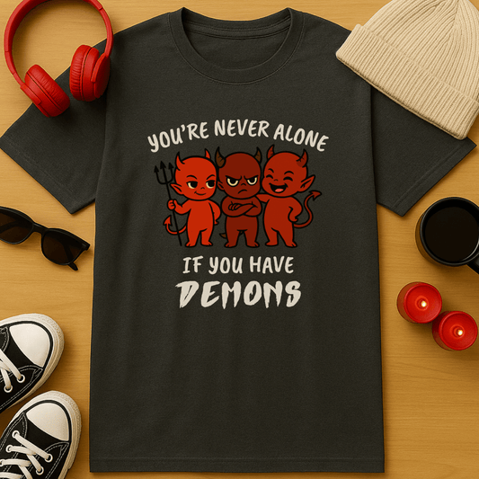 You're Never Alone If You Have Demons T-Shirt