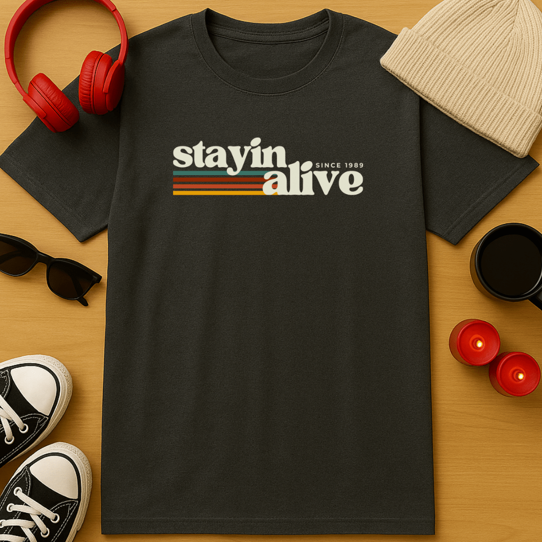 Personalized Stayin' Alive T-Shirt