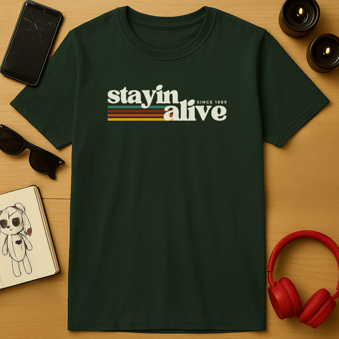 Personalized Stayin' Alive T-Shirt