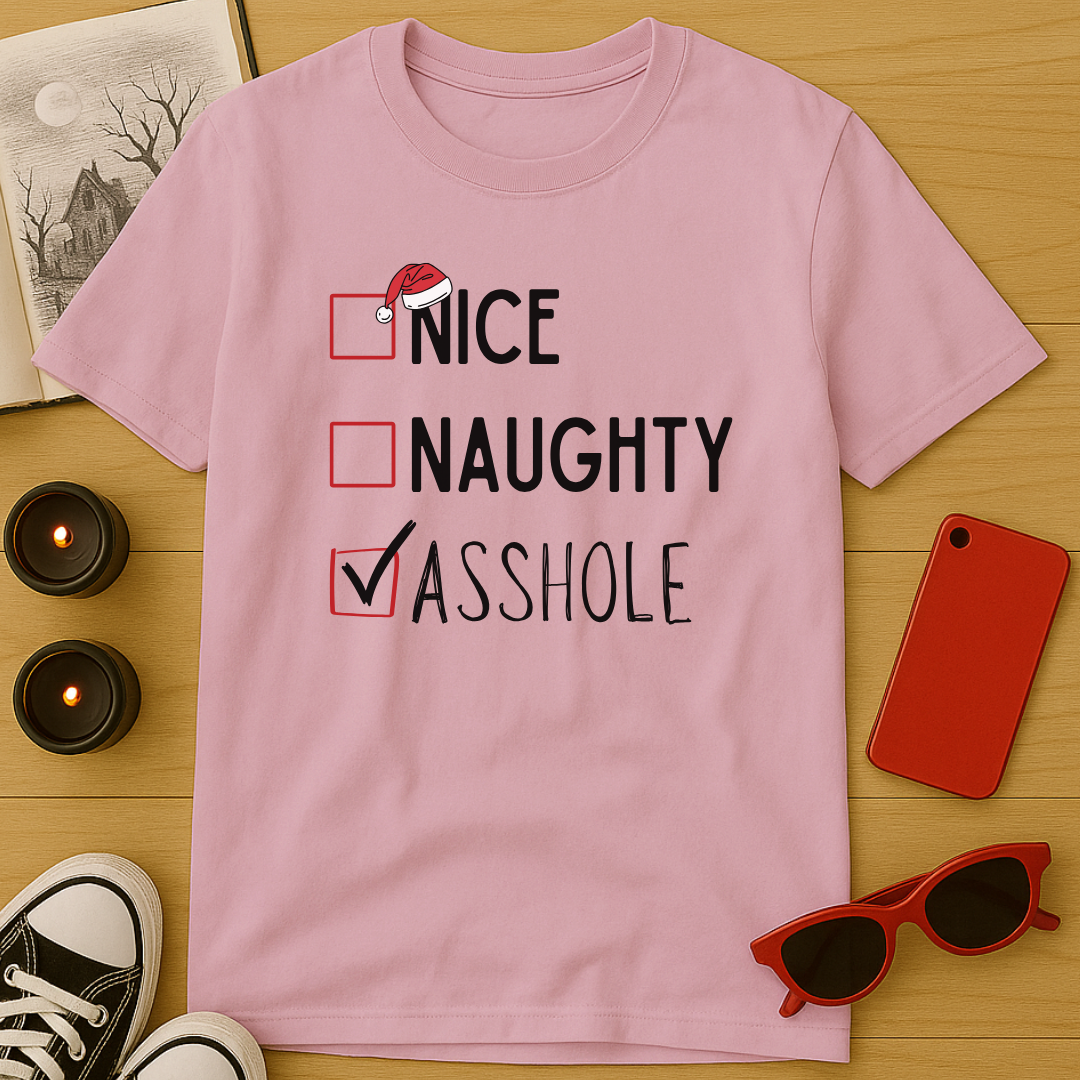 Nice, Naughty, Asshole T-Shirt