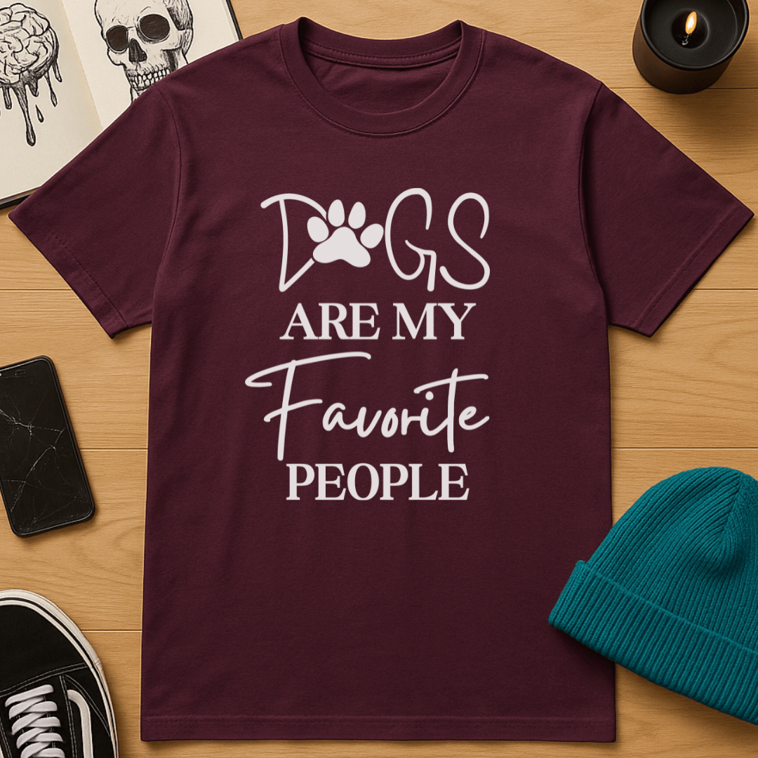 Dogs Are My Favorite People T-Shirt