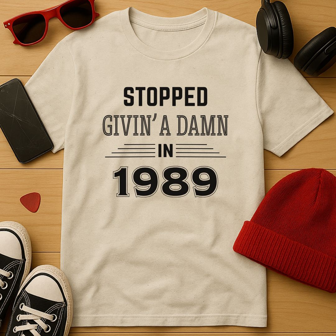 Personalized Stopped Givin' A Damn T-Shirt