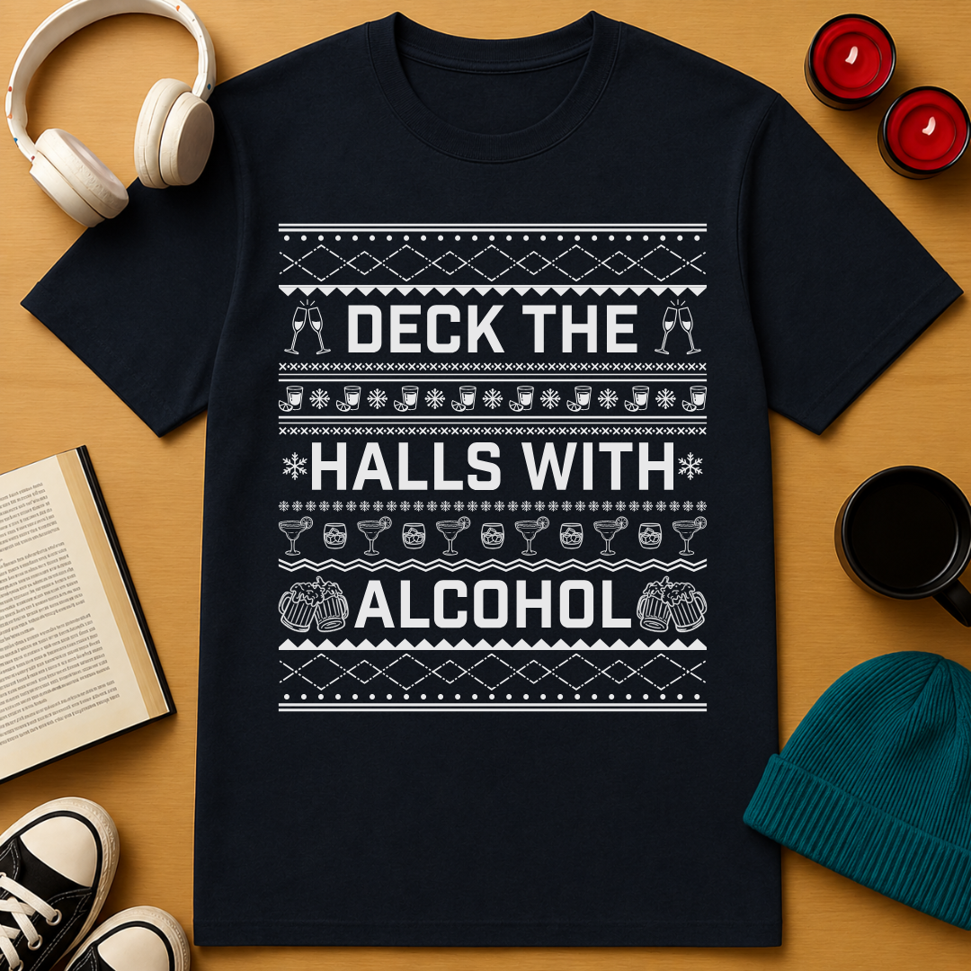 Deck The Halls With Alcohol T-Shirt