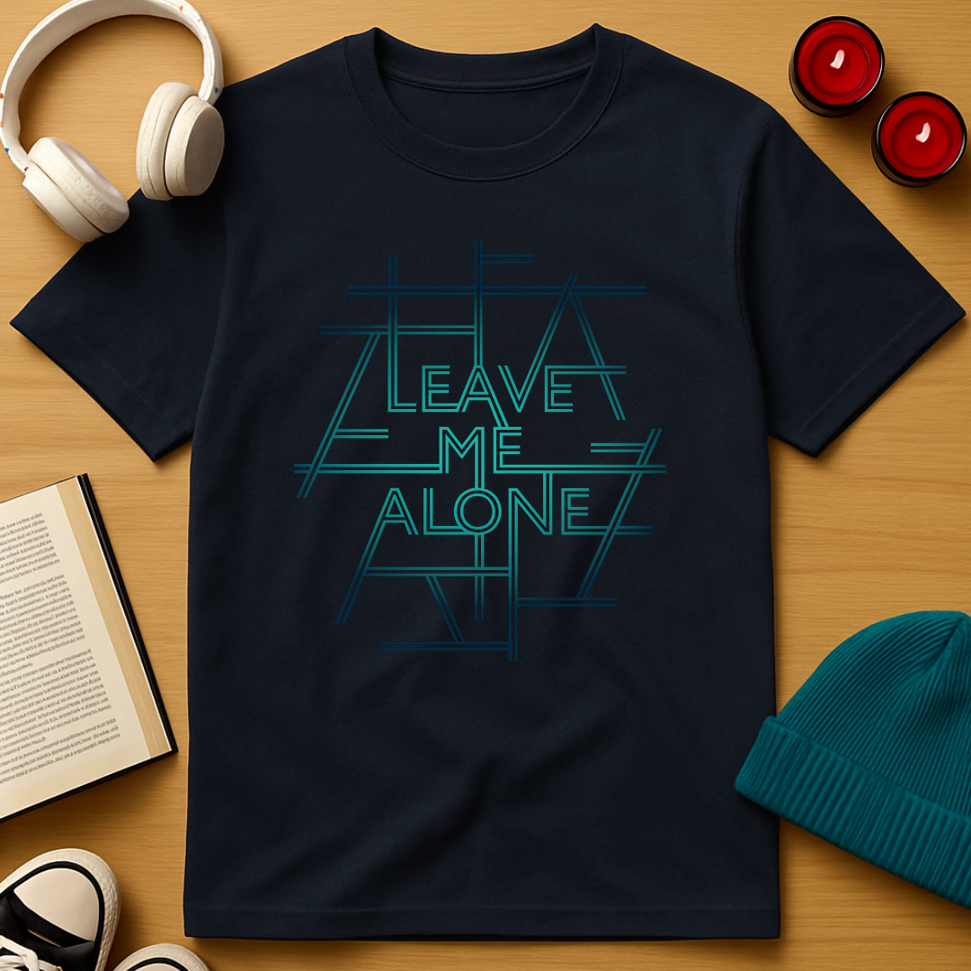 Leave Me Alone Linework T-Shirt