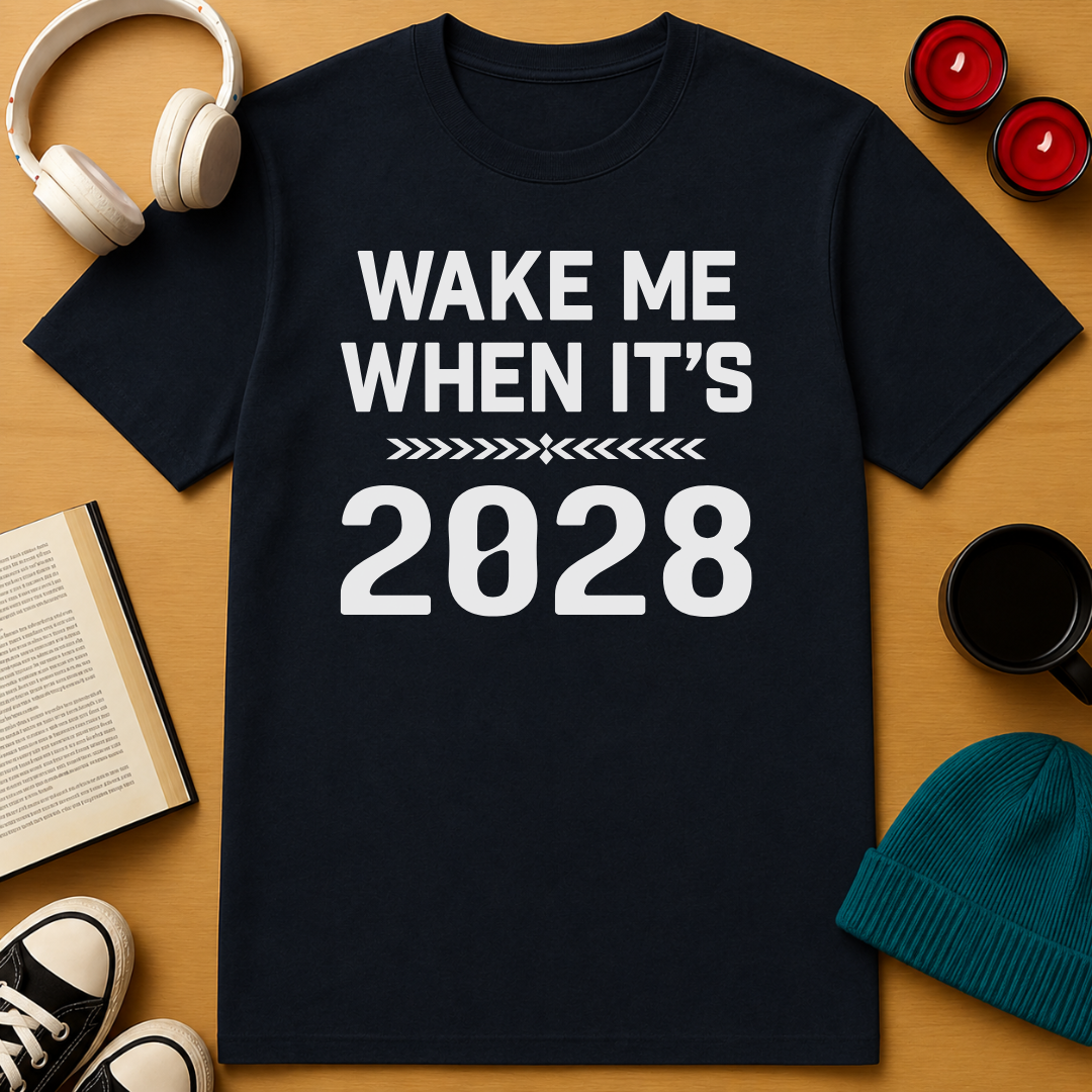 Wake Me In 2028 T-Shirt