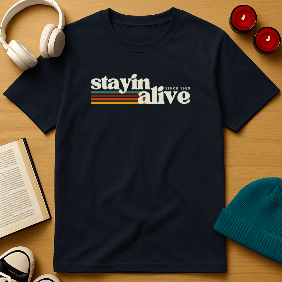 Personalized Stayin' Alive T-Shirt