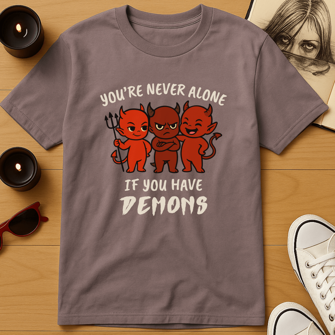 You're Never Alone If You Have Demons T-Shirt