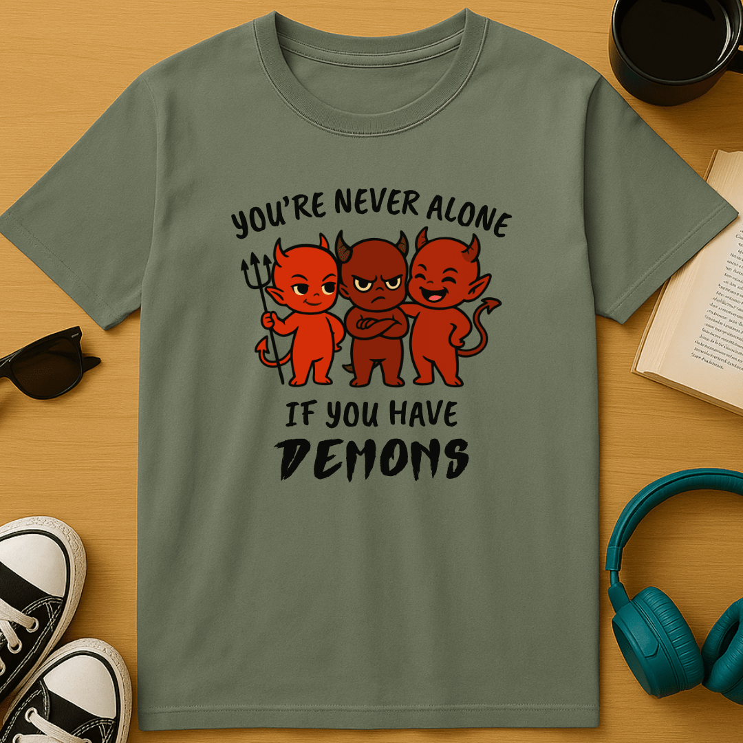 You're Never Alone If You Have Demons T-Shirt