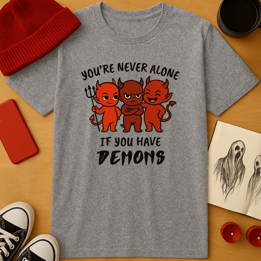 You're Never Alone If You Have Demons T-Shirt