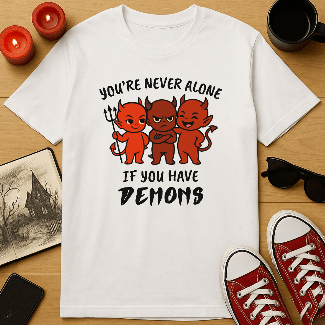 You're Never Alone If You Have Demons T-Shirt