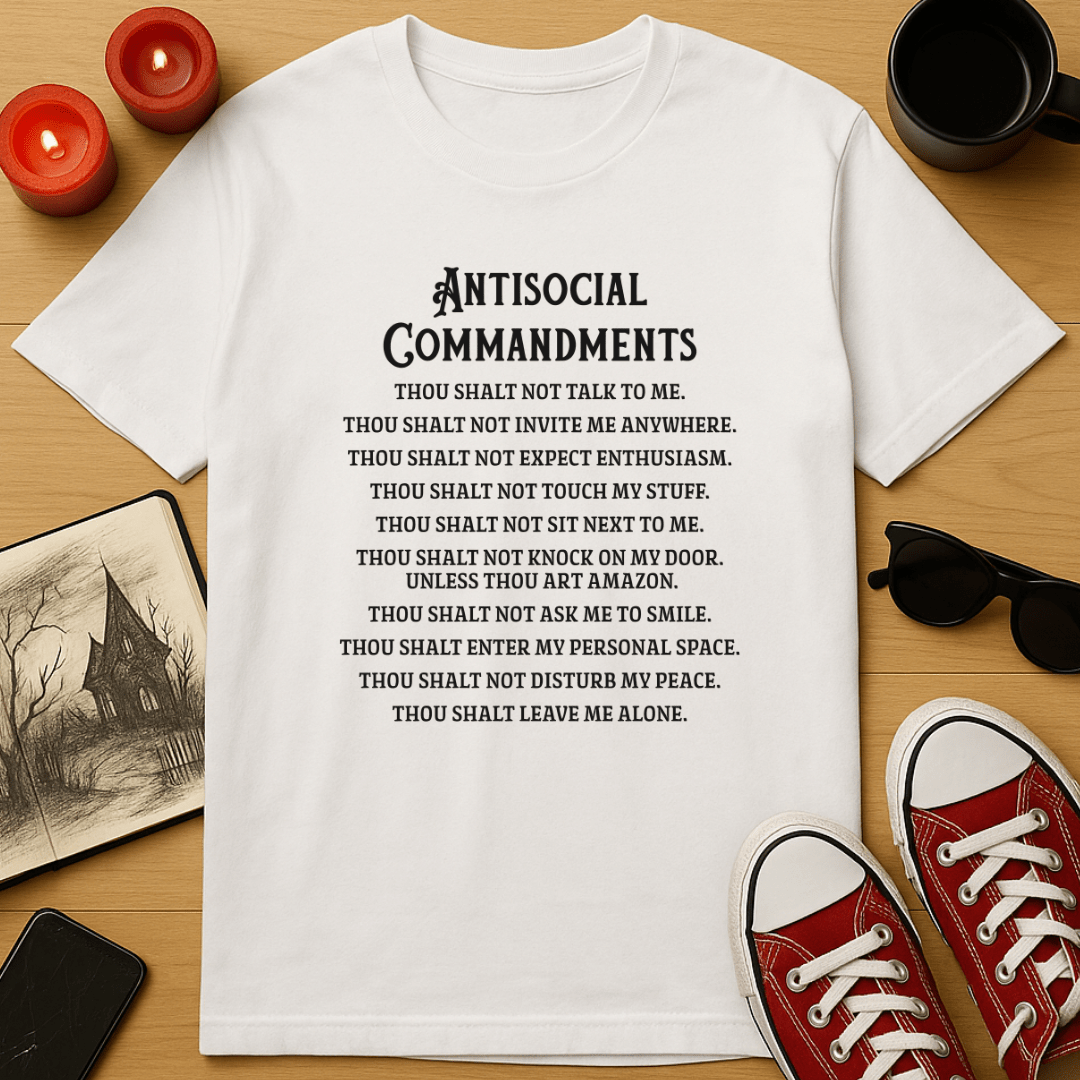 Antisocial Commandments T-Shirt