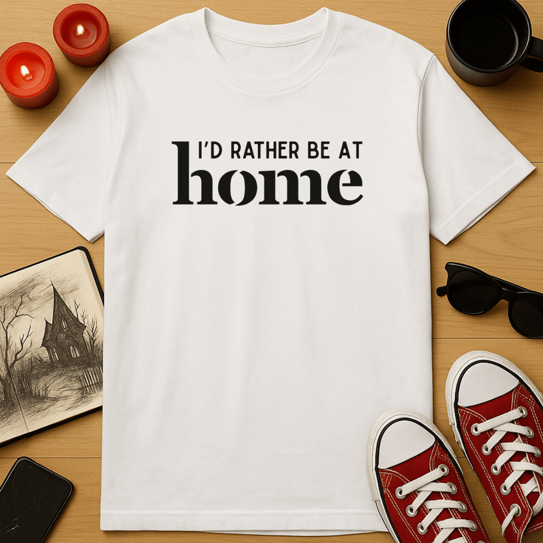 I'd Rather Be At Home T-Shirt