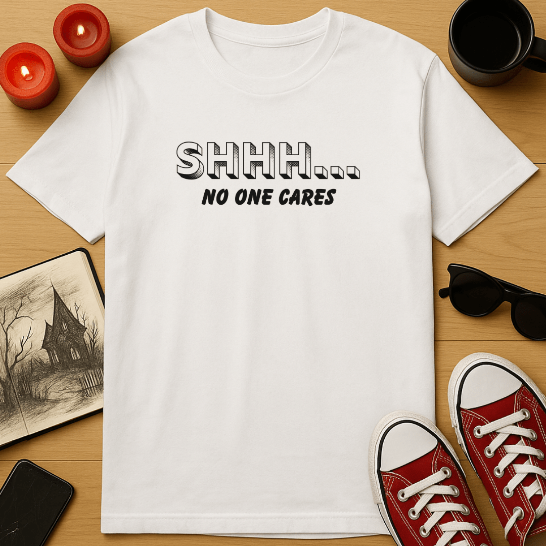 Shhh... No One Cares T-Shirt