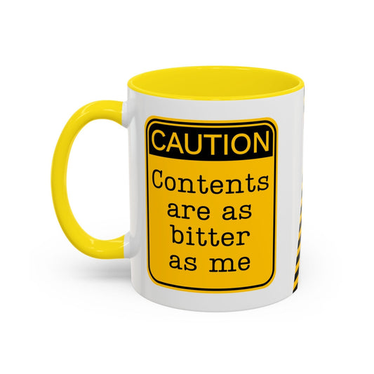 Caution: Bitter Contents Mug