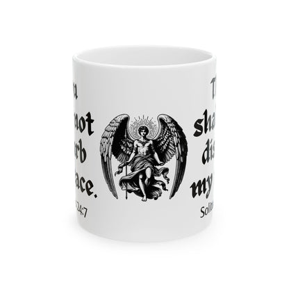 Thou Shalt Not Disturb My Peace Mug