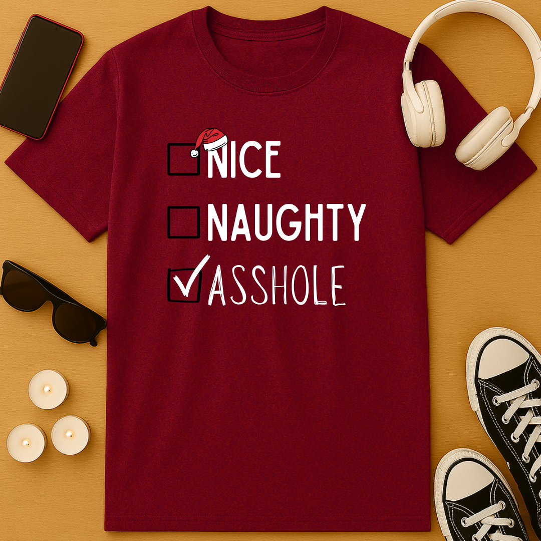Nice, Naughty, Asshole T-Shirt