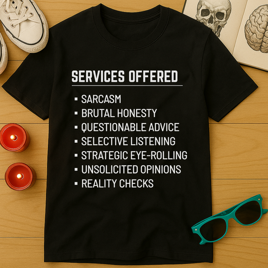 Services Offered T-Shirt