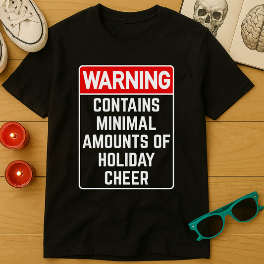 Minimal Holiday Cheer T-Shirt