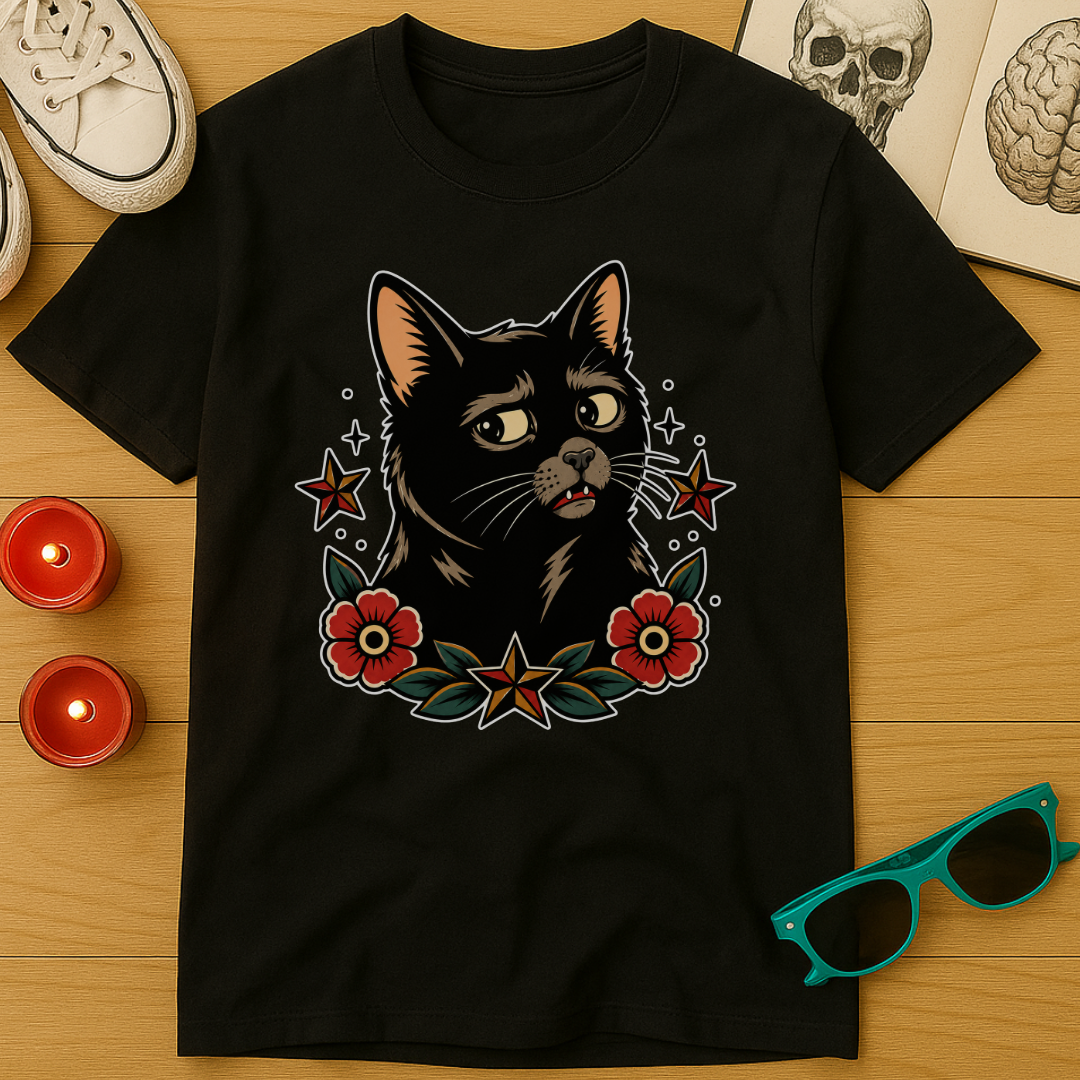Side Eye Cat T-Shirt