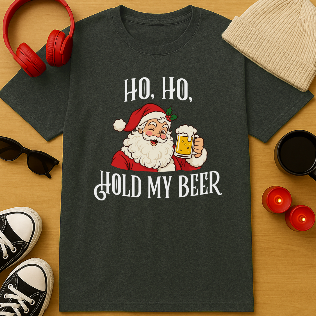 Ho Ho Hold My Beer T-Shirt