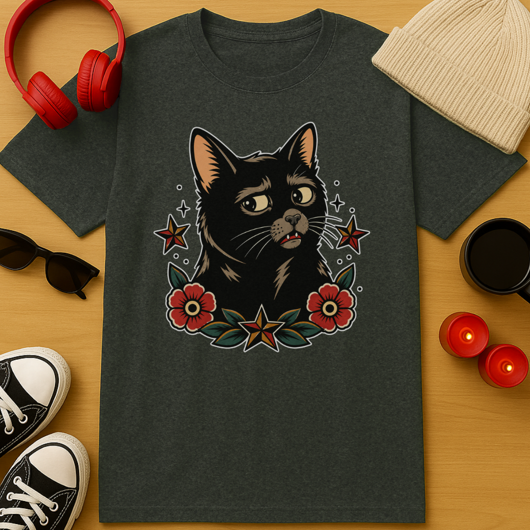 Side Eye Cat T-Shirt