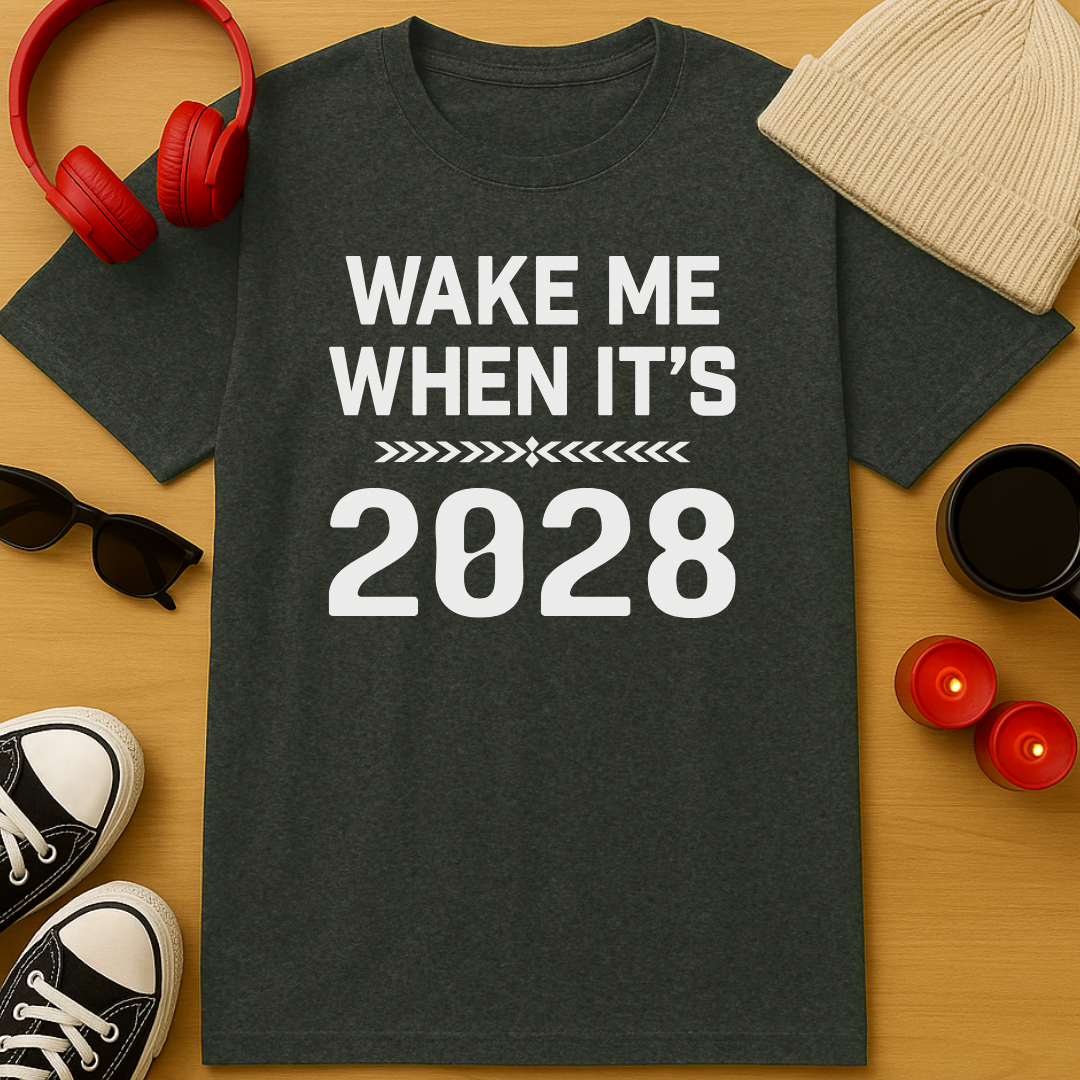 Wake Me In 2028 T-Shirt