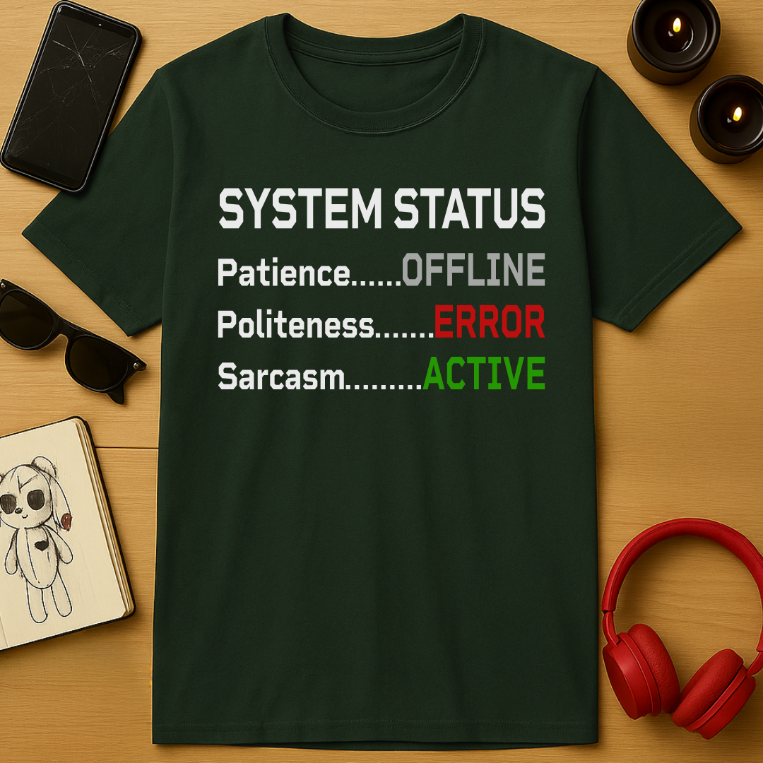 System Status: Filter Disabled T-Shirt