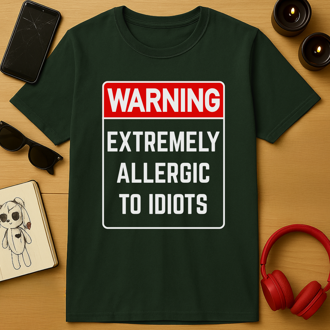 Allergic To Idiots T-Shirt