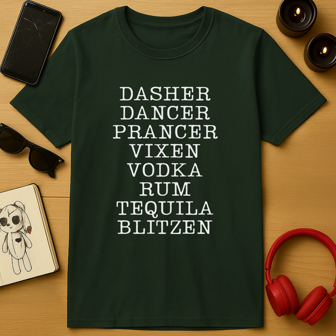 Tipsy The Red-Nosed Reindeer T-Shirt