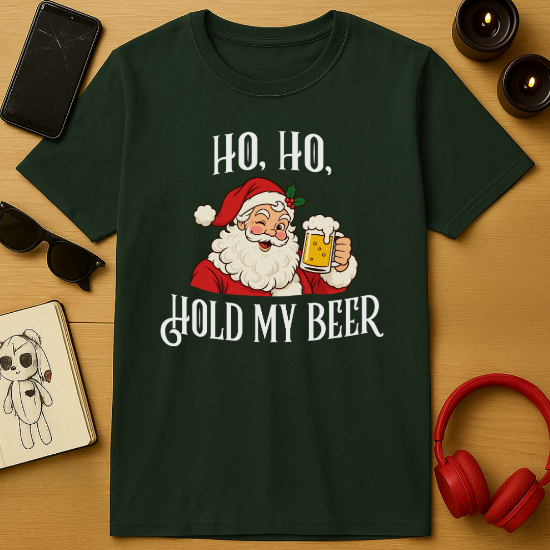 Ho Ho Hold My Beer T-Shirt