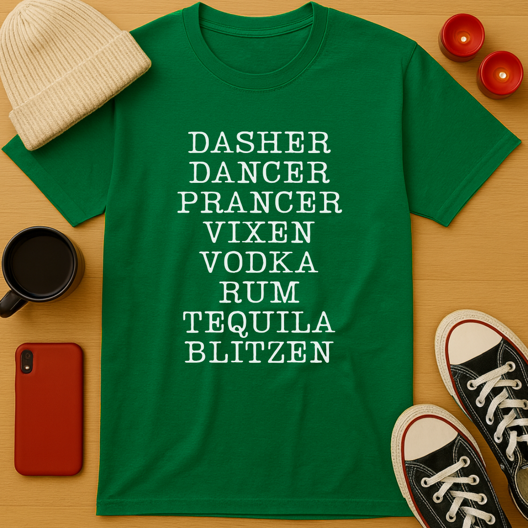 Tipsy The Red-Nosed Reindeer T-Shirt