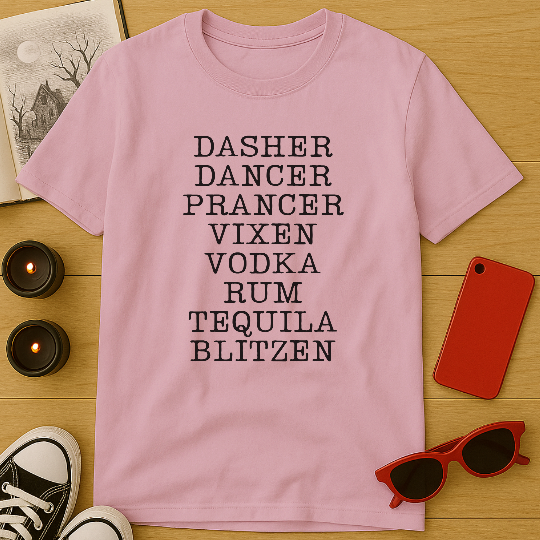 Tipsy The Red-Nosed Reindeer T-Shirt