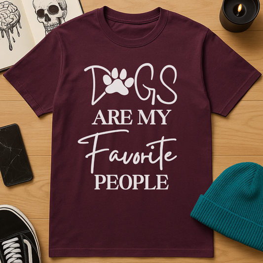 Dogs Are My Favorite People T-Shirt