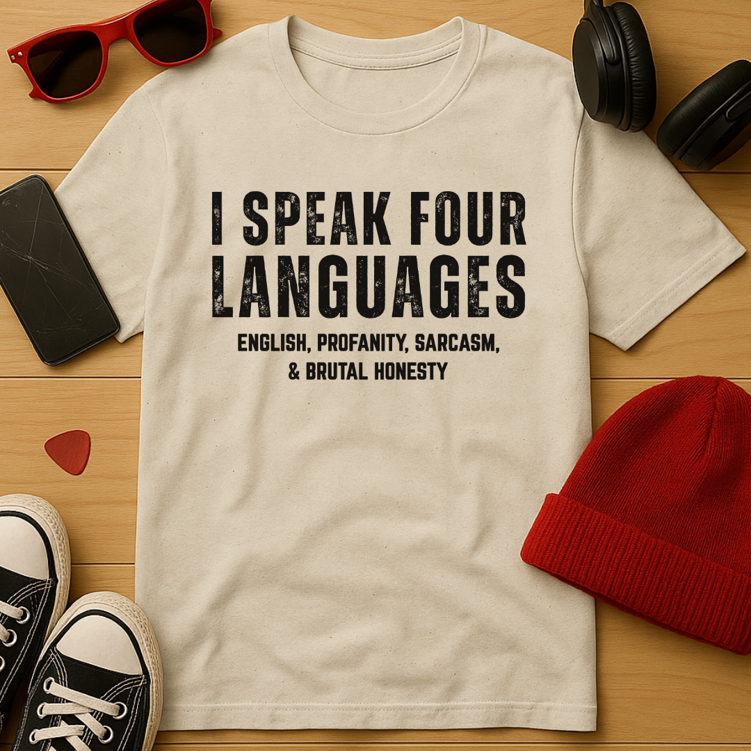 Four Languages T-Shirt