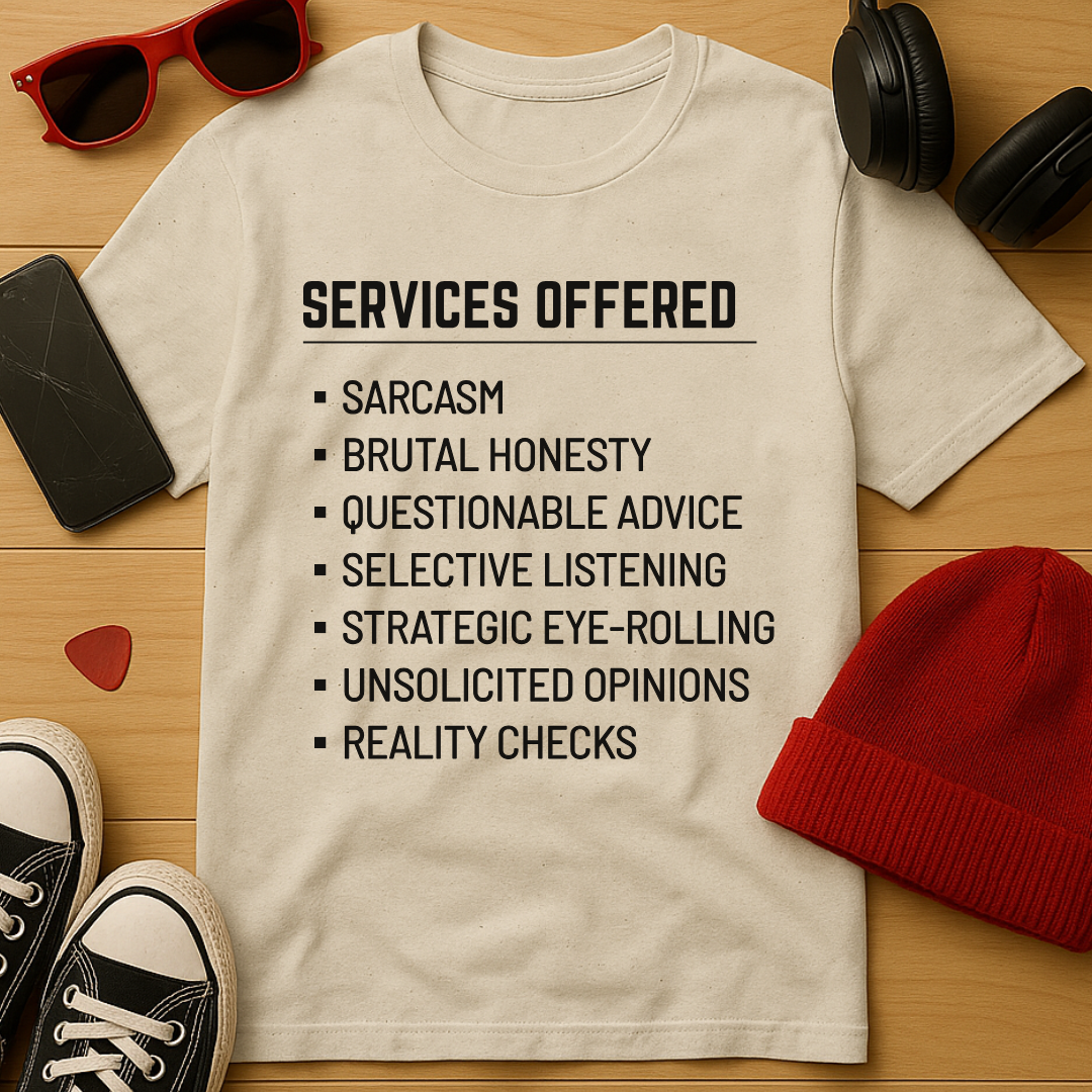 Services Offered T-Shirt