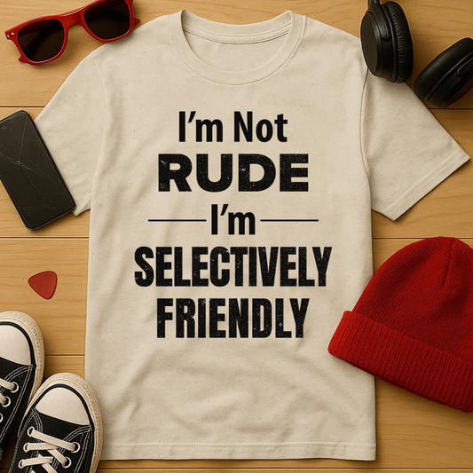 Selectively Friendly T-Shirt